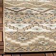 thumbnail image 6 of SAFAVIEH Veranda Luwig Southwestern Indoor/Outdoor Area Rug, 6'7" x 6'7" Square, Rust/Red, 6 of 10