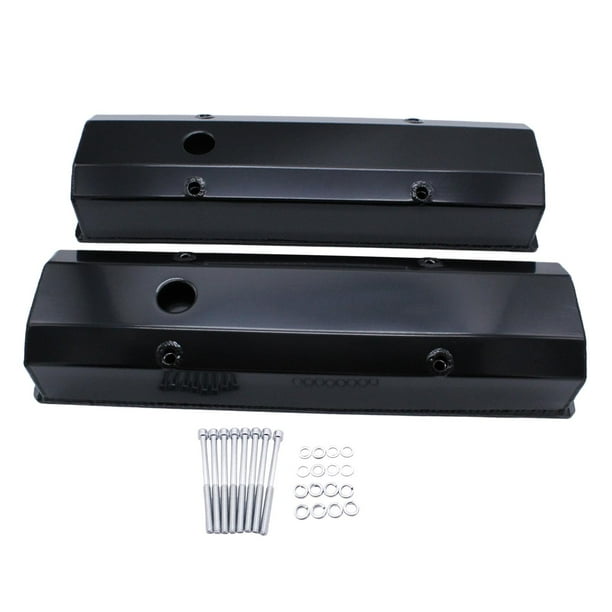 2x Cubiertas De Válvulas Pernos Largos Para Motores 283 305 327 350 383 400