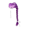thumbnail image 3 of AuroraX Goose Clothes for Porch Goose Goose Outfit for Cement Goose 19 inch 17 inch with Wig Yard Funny Hairpiece Outdoor Porch Goose Accessories Purple, 3 of 6