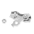 thumbnail image 5 of 10 Pcs Stainless Steel Duplex Wire Rope Clip Cable Clamp For 1.5mm-2mm Rope, 5 of 5
