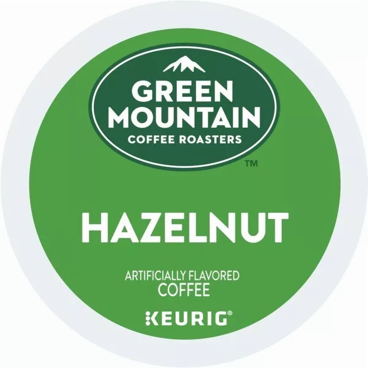 Green Mountain Coffee Roasters Hazelnut, Single-Serve Keurig K-Cup Pods, Flavored Light Roast Coffee, 96 Count