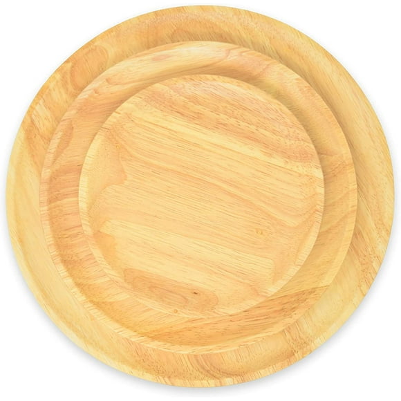 Juego de 3 Platos de bambú CARAVIAN CAR128-03-NT