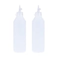 thumbnail image 1 of MasteelfCA 2PCS 500ml Plastic Squeeze Bottles With Leak-Proof Caps Dispenser For Liquid Glue(White), 1 of 8