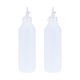 thumbnail image 1 of 2 botellas de plástico de 500 ml con tapas herméticas, dispensadoras de pegamento líquido (blancas), 1 of 7