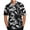 Z03-Black, variant on ZCFZJW Mens 100% Cotton Hawaiian Shirts Big and Tall Button Down Short Sleeve Beach Shirts Summer Casual Tropical Print Aloha Holiday Shirts Orange L