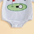 thumbnail image 6 of Baby Onesies Boy Newborn Infant Baby Boy Girl Golf Short Sleeve Romper New To The Club Bubble Outfit Summer Jumpsuit Clothes, 6 of 6