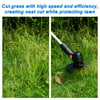 5.5 Inch Replacement Lawn Mower Blade Stainless Iron Grass Trimmer Weeder Replacement Accessory