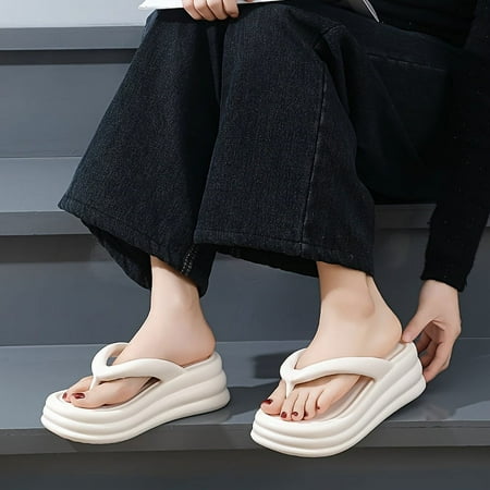 

Women s Plaid Pattern Sandals Slip On Platform Casual Beach Slides Vacation Summer Soft Sole Slides