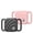 Black + Pink, variant on LEIPUMART 2 Pack Silicone Dog Cat Collar Tracker Holder Compatible with UGREEN Tag, Impact-Resistant Anti-Scratch Durable Pet Tracker Case, Glow in The Dark Option for Pet Collar Backpack Luggage