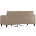 thumbnail image 5 of vidaXL 3-Seater Sofa Cappuccino 70.9" Faux Leather, 5 of 8