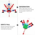 thumbnail image 2 of FRCOLOR Wood Puppet 2Pcs Wooden King Puppet Handmade Figure Craft Chic Doll Decoration Random Color,7.48"X1.77"X0.39", 2 of 4