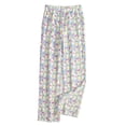 thumbnail image 3 of Trgacdwlo Fleece Pajama Pants Women Star Print Wide Leg Womens Flannel Pajama Pants Elastic Waist Fuzzy Winter Warm Women's Sleep Pants, 3 of 10
