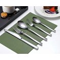 thumbnail image 6 of Just Houseware Silverware Set 20 Pieces, Stainless Steel Flatware Set, Mirror Polish Cutlery Set, Knives Forks Spoons Service for 4, 6 of 7