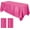 Hot Pink, variant on 2 Packs Satin Tablecloth 102 x 58 Inches Rectangular Table Overlay Cover Bright Silk Tablecloth Smooth Fabric Table Decor for Wedding Banquet Decoration (Gold)