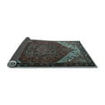 thumbnail image 2 of Ahgly Company Indoor Round Persian Light Blue Traditional Area Rugs, 8' Round, 2 of 4