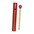 thumbnail image 2 of Milaget Wah Wah Tube Instrument de Percussion à Main en Aluminium pour Performance KTV Adultes Rouge, 2 of 9