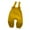 C4/Yellow, variant on XIYON Overalls For Girls Soft Knit Baby Infant Jumpsuit With Adjustable Straps For Girls And Boys Autumn Outfit Streetwear Trousers 18-24 Months