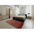 thumbnail image 4 of Ahgly Company Indoor Square Traditional Red Persian Area Rugs, 8' Square, 4 of 6