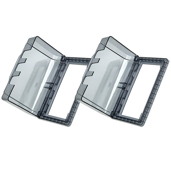 unbranded  2 Pcs Surge Plug Covers For Electrical Outlets Household Waterproof Socket Box