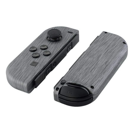 Brushed Silver Switch Custom Joy-Con's Controllers Soft Touch Finish Unique Design