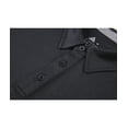thumbnail image 4 of Geeksport Men's Casual Long Sleeve Lightweight Polo Shirts with 3 Button Placket, 4 of 6
