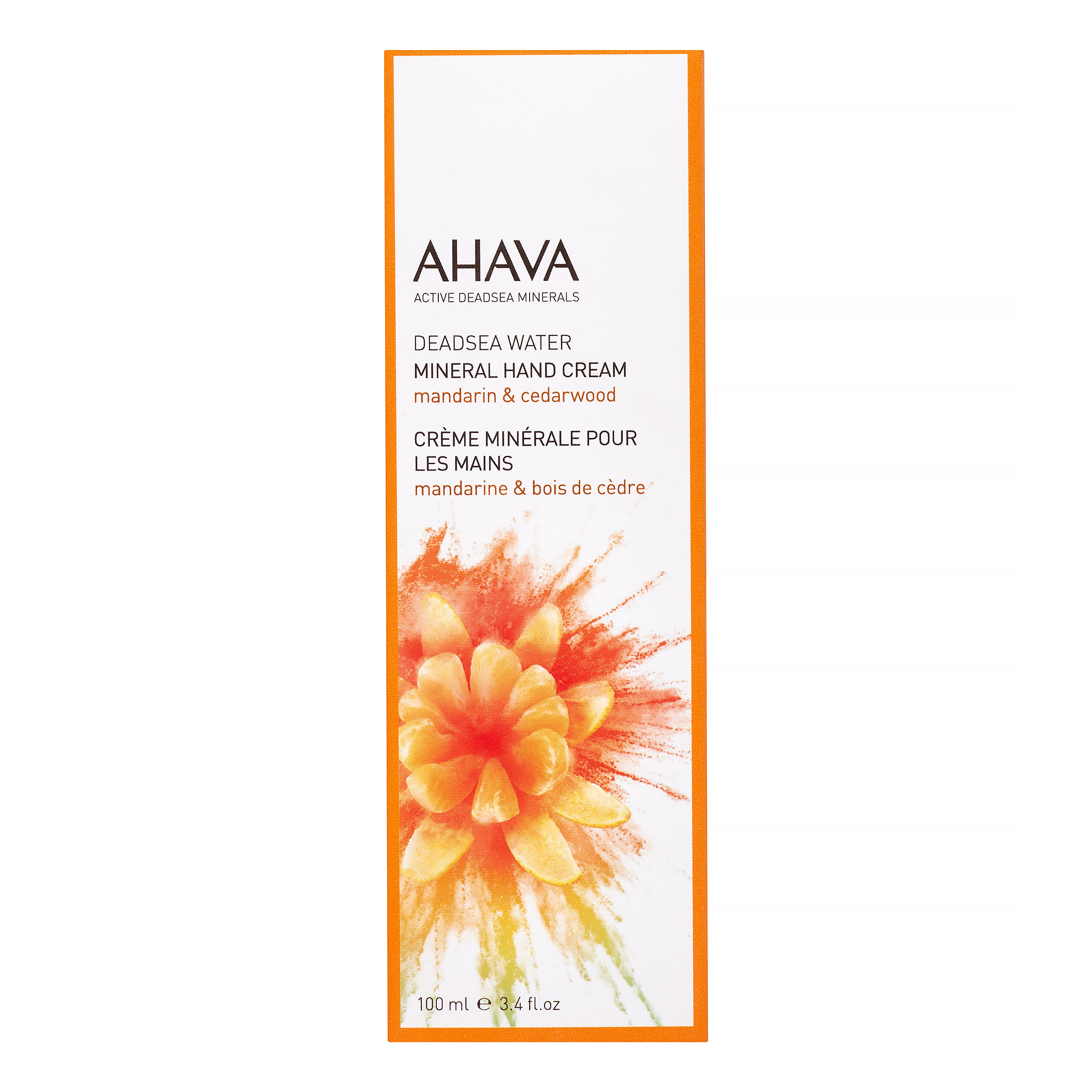 Ahava Mineral Hand Cream, Mandarin & Cedar wood, 3.4 Oz. - image 4 of 6