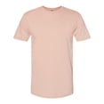 thumbnail image 4 of Gildan Softstyle CVC T-Shirt for Adult, Men's Crewneck Tee, 60/40 Cotton/polyester, Dusty Rose Shirt, M, 4 of 5