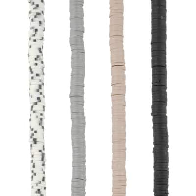 12 Pack: Clay Heishi Beads - 6mm by Bead Landing