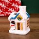 thumbnail image 3 of RV Luz de Navidad Casa pequeña Papá Noel Muñeco de nieve Adornos Regalos Muñeco de nieve europeo Luz 7 * 6.5 * 11 cm Sincero Electrónica, 3 of 5