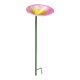 thumbnail image 1 of Comedero para pájaros con forma de flor, de hierro, fácil de usar. Rosa, 1 of 9