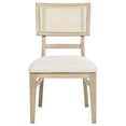 thumbnail image 4 of Kailani Rattan Cane Dining Side Chair Beige Oak (Set of 2), 4 of 15