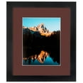 thumbnail image 2 of ArtToFrames 14x17 Matted Picture Frame with 10x13 Single Mat Photo Opening Framed in 1.25 Satin Black and 2 Maroon Mat (FWM-3926-14x17), 2 of 8