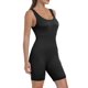 thumbnail image 3 of Mamelucos AURUZA Deportivos sin Costuras de Yoga para Mujer, Canalé, Negro, Talla L, 3 of 7