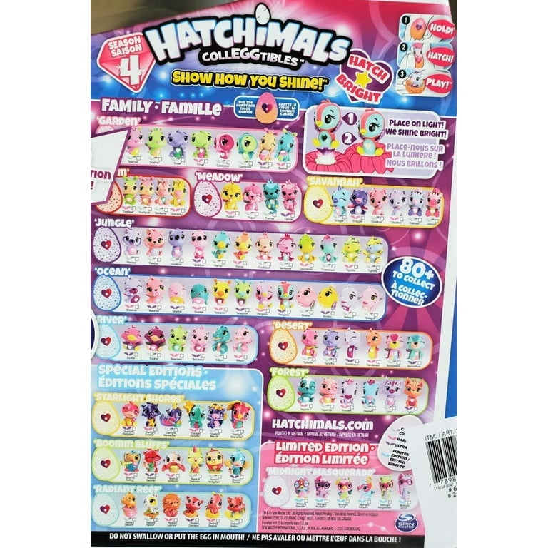 Hatchimals Egg Hatchimals Colleggtibles Season List RARE
