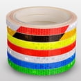 thumbnail image 4 of Pegatinas reflectantes para bicicleta de 1cm x 8m, cinta reflectante fluorescente para ciclismo, cinta adhesiva para bicicleta MTB, accesorios Herramientas de reparación de automóviles amarillo, 4 of 8