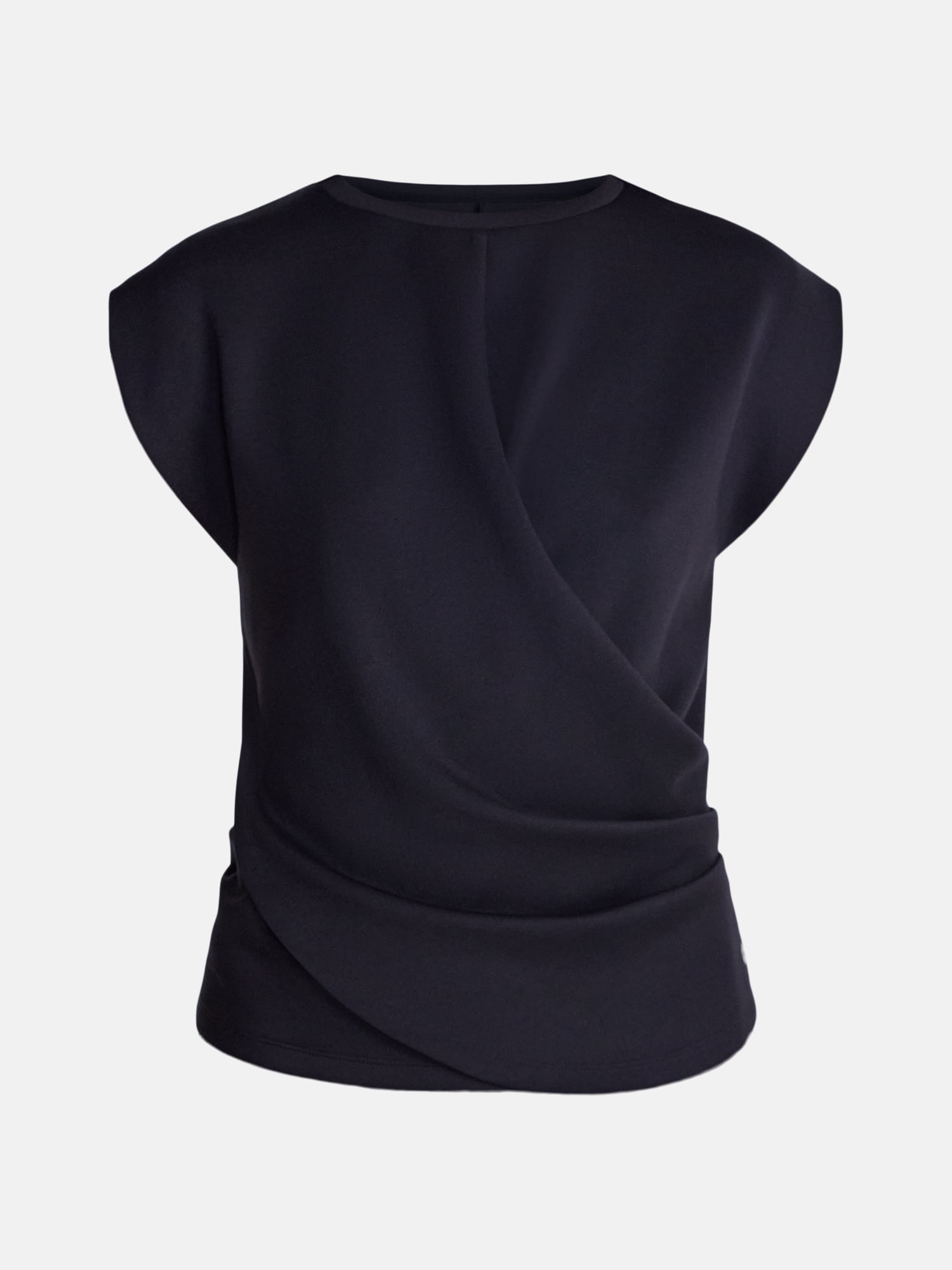 Avia Women's ScubaKnit Sleeveless Wrap Top, Sizes XS-XXXL