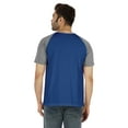 thumbnail image 4 of Inkmeso Short Raglan Sleeve Cotton Lightweight Solid T-Shirts Classic Henley T-Shirt For Mens, 4 of 7