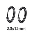 thumbnail image 1 of Pendientes de personalidad, pendientes de moda, pendientes pequeños de joyería de acero inoxidable para hombre, ideales para hombres y mujeres., 1 of 6
