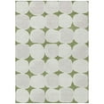 thumbnail image 2 of Addison Rugs Chantille Indoor/Outdoor Transitional Circles Green Washable Rectangle Rug, 8' x 10', 2 of 6