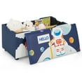 thumbnail image 1 of Costway Kids Upholstered Storage Ottoman Bench Versatile Toy Chest Footrest Stool with  Lid, 1 of 10