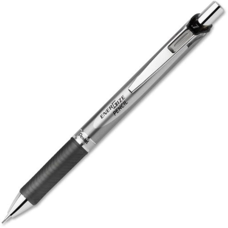Pentel PL77A Mechanical Pencil,Retrac. Tip,Latex Rubber Grip.7mm,Black