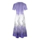 thumbnail image 5 of Vestido de Manga Corta para Mujeres Vestido de Verano de Cuello Redondo Impreso, Poliéster de Tamaño Verdadero Diario Y Vestido de Fiesta, 5 of 5