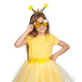 thumbnail image 3 of Disfraz de abeja amarilla, fiesta de disfraces de Halloween Bumblebee para mujeres, hombres y niños brillar Electrónica, 3 of 5