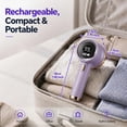 thumbnail image 6 of Goldeer Fabric Shaver & Lint Remover - 6 Blades, 3 Speeds, USB-C Fast Charge, LCD Display & 2 Blades. Ideal for Sweaters, Couches, Blankets.Perfect for Travel, Home, Gifts, 6 of 6