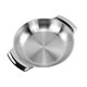 thumbnail image 3 of Olla para servir alimentos Olla de acero inoxidable Olla de cocina multiusos Olla de doble asa HOMEMAXS 14450420-MX, 3 of 7