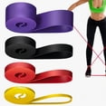 thumbnail image 2 of Typpkmm Fitness Rubber Resistance Band with Set Heavy Duty Resistance Band, 2 of 7