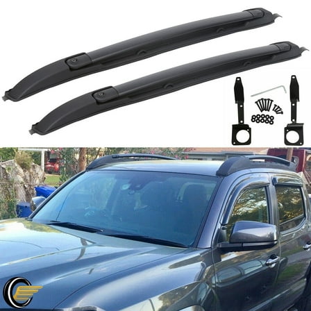 For 2005-2023 2018 Toyota Tacoma Double Cab Roof Rack Rails Bar Luggage Carrier