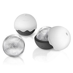 Juego de 2 moldes de silicona para bolas de hielo de 5 cm de Wine Enthusiast