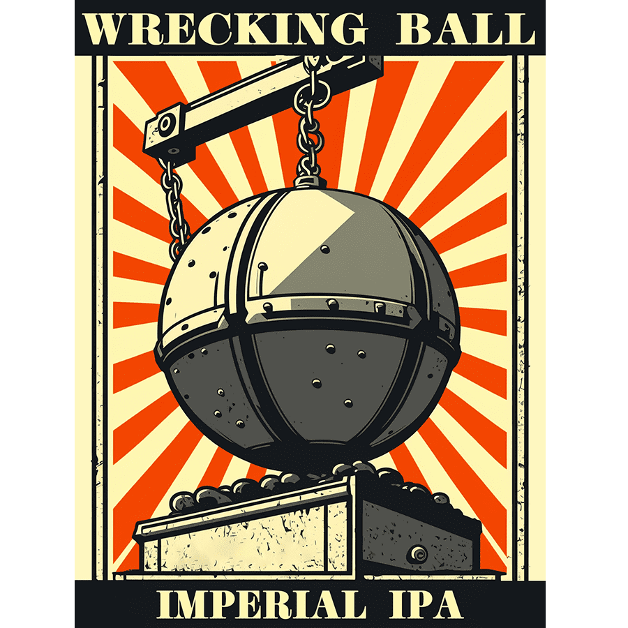 Label Peelers Wrecking Ball Imperial IPA Beer Kit - Extract