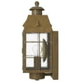thumbnail image 2 of Hinkley Lighting H2370 Nantucket 13.5" Tall 1 Light Heritage Outdoor Wall Sconce - Brass, 2 of 11